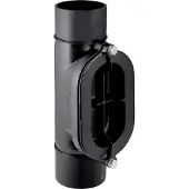 Geberit PE verloopstuk excentrisch ø 125/56 mm