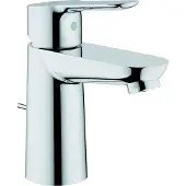 GROHE Bau Edges wastafelkraan met ketting chroom 23329000