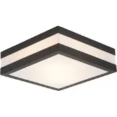 Brilliant Strakke plafondlamp Matteo voor buiten