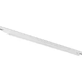 Arcchio Harlow LED track light, wit, 109 cm, 4.000 K, wit / opaal, Werkkamer / Kantoor, Aluminium, Modern, railverlichting