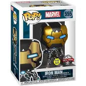Funko POP! ! POP - Exclusive - Marvel: 80th Iron Man #555 (AAA Exclusive)