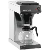Bartscher Contessa 1000 Ed koffiezetapparaat voor professioneel gebruik, 1,8 liter, met glazen kan