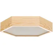 Envostar Plafondlamp , Hagen, dimbare, Hout, Woonkamer, Hout