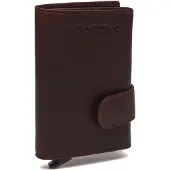 The Chesterfield Brand kaarthoes Frankfurt Cardholder Brown donkerbruin