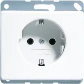 JUNG SL 520 WW stopcontact, type F, wit (SL520WW)