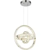 Globo Unieke hanglamp Neil chroom