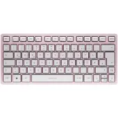 Cherry Draadloos Toetsenbord KW 7100 MINI BT JK-7100DE-19 QWERTZ DE Roze