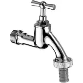 Schell - Uitloopventiel, mat chroom 034050399