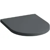 Laufen Kartell - Toiletzitting, SoftClose, mat grafiet H8913337580001