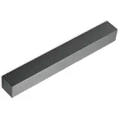 Arcchio LED-wandlamp buiten Lengo, zwart, Aluminium, Modern, LED wandlamp buiten