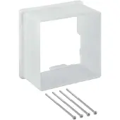 Geberit - Afdekking voor basis urinoirspoelbediening 115.832.00.1