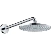 Hansgrohe Raindance - Hoofddouche 240, 1 straalsoort, EcoSmart 9l/min, douchearm 39 cm, chroom 27461000