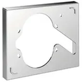 Hansgrohe Shower Select - Rozet Showerselect met Fixfit/porter, chroom 13601000