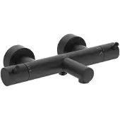 Ideal standard CeraTherm - Thermostatische badkraan, zijdeglans zwart A7588XG