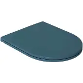Isvea Infinity Slanke toiletbril, Soft Close, Easy Take, matgroen Petrol