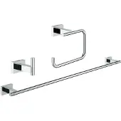 GROHE Essentials Cube - Accessoire set, chroom 40777001