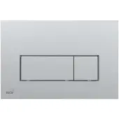 Alca Thin - Bedieningsplaat, mat chroom M572