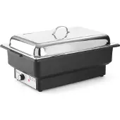 Super Merchant Chafing Dish Tellano, Warmhoudplaat, Zwart