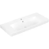 Villeroy & Boch Architectura - Wastafel 100x45 cm, met overloop, kraangat, alpine wit 4A87A501