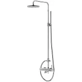 Steinberg 100 - Doucheset met douchekraan, diameter 20 cm, chroom 100 2760