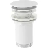 Ravak - Niet-afsluitbare afvoerplug, mat wit X01799