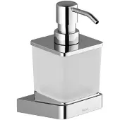 Ravak 10° - Vloeibare zeepdispenser met houder, chroom/glas X07P323