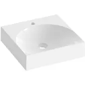 Ravak Lite - Fontein, 45x45 cm, zonder overloop, met kraangat, wit XJX01245002