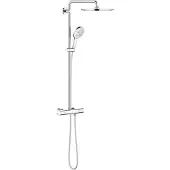 GROHE Rainshower SmartActive Regendoucheset Opbouw - douchekraan - hoofddouche 31cm - handdouche rond - chroom 27966001