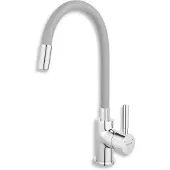 Ferro Keukenmengkraan , zilvergrijs, chroom, model 70710,0S