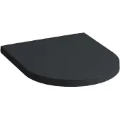 Laufen Kartell - Toiletzitting, SoftClose, mat zwart H8913337160001