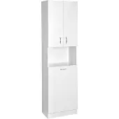 Aqualine Simplex Eco Hoge kast met wasmand 50x180x30cm