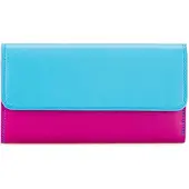 Mywalit Portemonnee lichtblauw / fuchsia