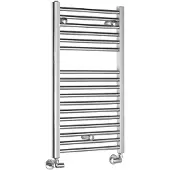 Aqualine Alya Flat badkamerradiator 45x80,3cm, chroom
