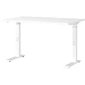 Germania GW-Mailand Bureau C-Voet 1,200 (B) x 800 (D) x 910 (H) mm Spaanplaat, metaal