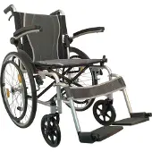 Antar Ultralichte opvouwbare aluminium rolstoel