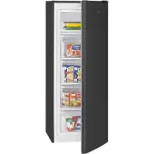 Bomann GS 7364 –Vrijstaande Vriezer – 168 liter – Dark Inox Look – Energieklasse D