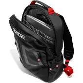 Sparco Borsa Stage Tas - Zwart/Rood — Maat Onesize