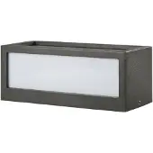 LUCANDE Wandlamp buiten TAME, zwart, Aluminium, Modern, Wandlamp buiten