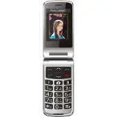 Beafon SL646 antraciet (2.80", 0.31 Mpx, 2G), Sleutel mobiele telefoon, Grijs