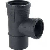 Geberit Silent-Pro T-stuk 87,5°, DN 150 / 150, dø 160 mm, 393.753.14.1