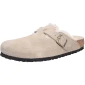 Birkenstock Muiltjes 'Boston' taupe