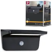 Paulmann 94505 Cyrus Wandlamp op zonne-energie 5.00 W Warmwit Antraciet