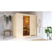 Karibu | Tromsö Sauna | Kachel 9 kW Geïntegreerde Bediening