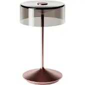 Sigor Numotion LED oplaadbare tafellamp, roségoud, glas, IP54, dimbaar Numotion,, paars / roze / rose, Woon-/ Eetkamer, Glas, Modern