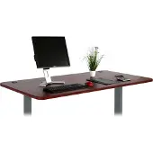 Mendler Tafelblad -D40 voor bureaus, tafelblad, 160x80cm MVG-gecertificeerd ~ kersen
