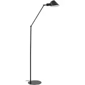 LINDBY Vloerlampe , Corali, Zwart, Woonkamer, Metaal, Modern