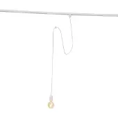 QAZQA Hanglamp wit voor railsysteem 1-fase - Iconic Cavalux