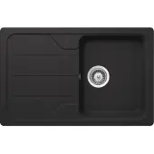 Schock spoelbak FORMHAUS D-100S in ONYX
