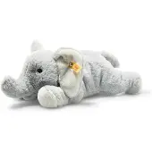 Steiff Soft Cuddly Friends Elna Olifant, lichtgrijs
