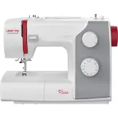 Veritas Sewing Rosa, Wit, Automatische naaimachine, Geschikt voor naaien, 4 steken, 0 - 4 mm, Knopen, Draaiknop